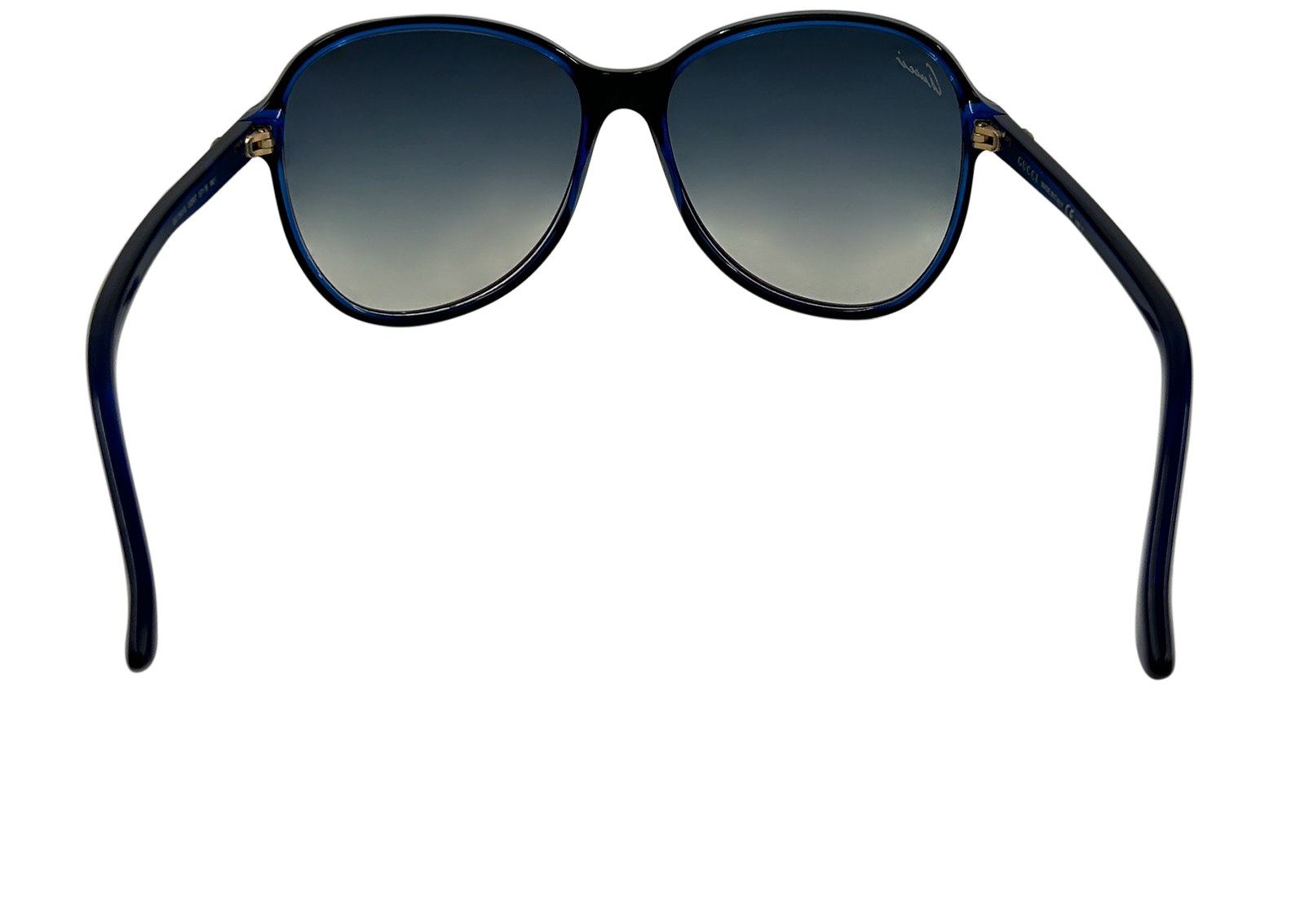 Gucci Gafas Sol, 100&euro;, Accesorios, Azul/Rojo, Tafetán - Acetato, Vista trasera
